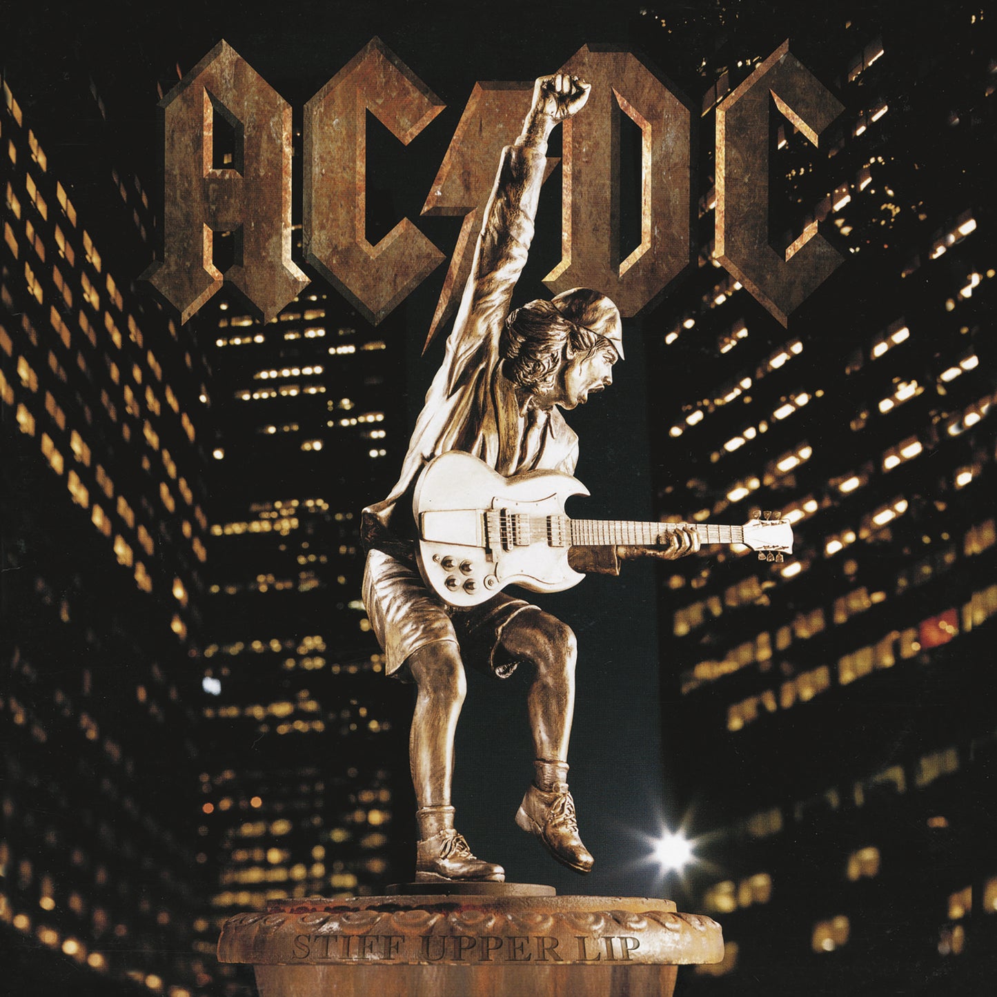 AC/DC STIFF UPPER LIP - 50TH ANNIVERSARY - GOLD COLOURED VINYL - LIMITATO