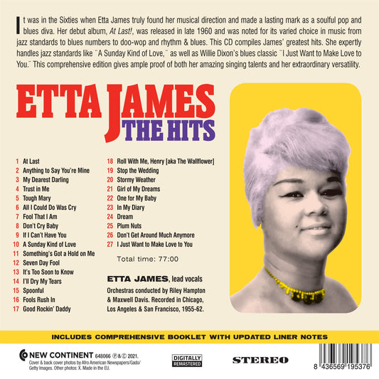 ETTA JAMES - THE HITS - CD - LIMITED EDITION