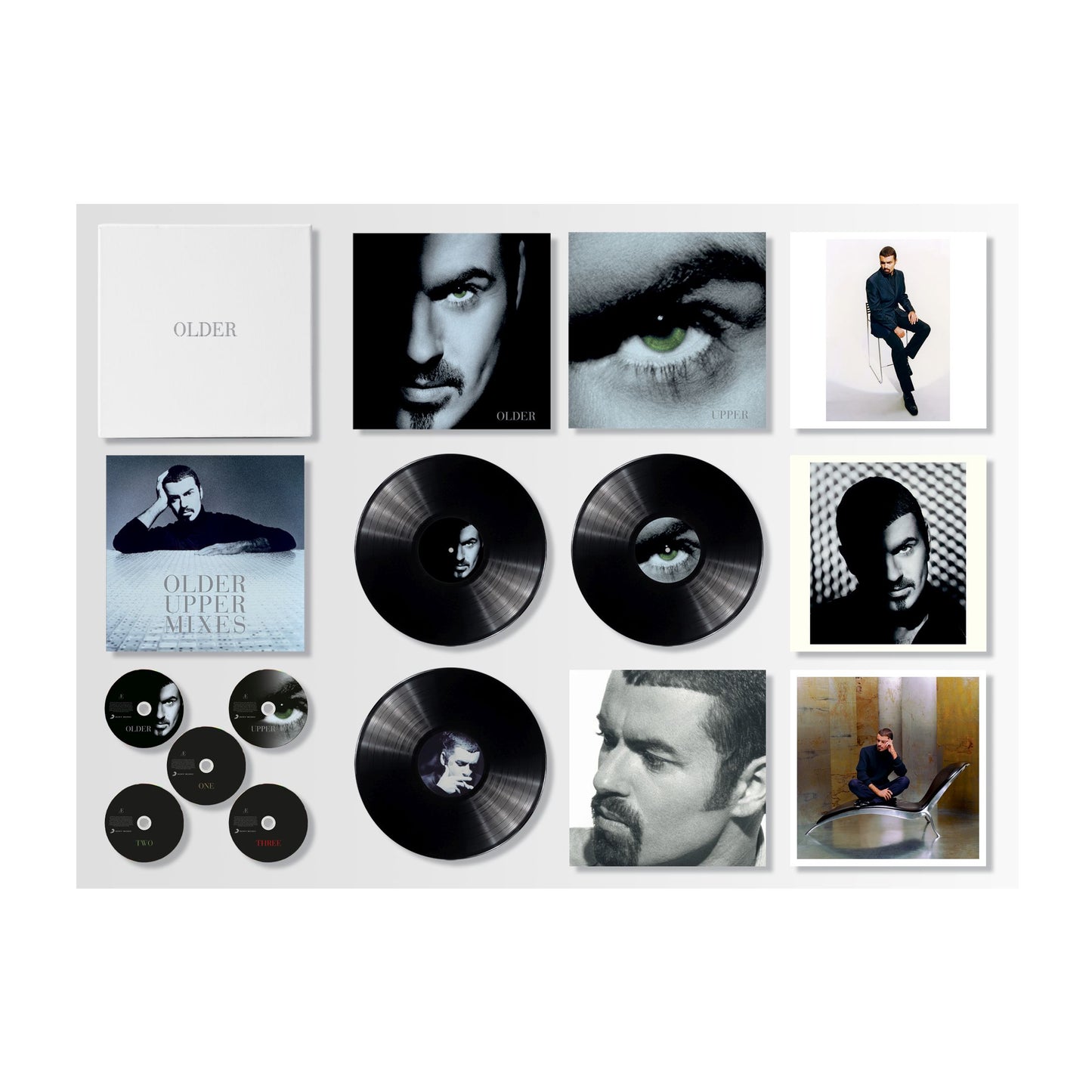 GEORGE MICHAEL - OLDER 25 - DELUXE BOX SET 5 LP + 3 CD