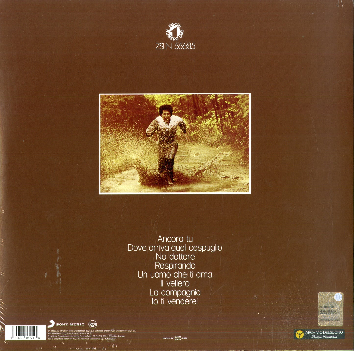 LUCIO BATTISTI - LA BATTERIA, IL CONTRABBASSO, ECCETERA - VINILE NERO
