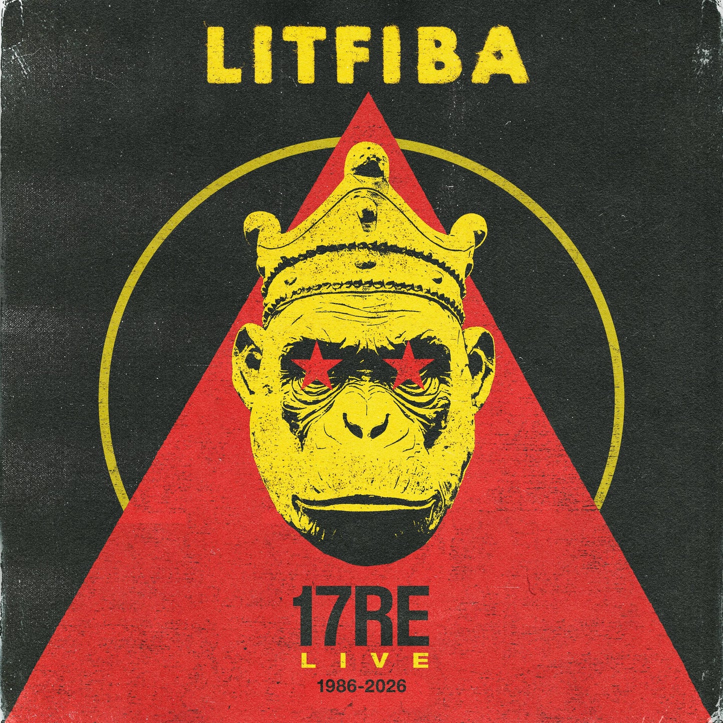 Litfiba – 17 Re Live 1986-2026 | 2LP Vinile Nero 180gr Pre-order dal 27 Novembre