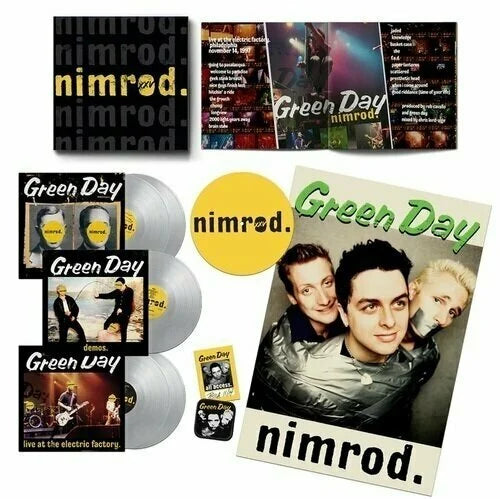 GREEN DAY - NIMROD - 25TH ANNIVERSARY - 5LP BOXSET - LIMITED EDITION