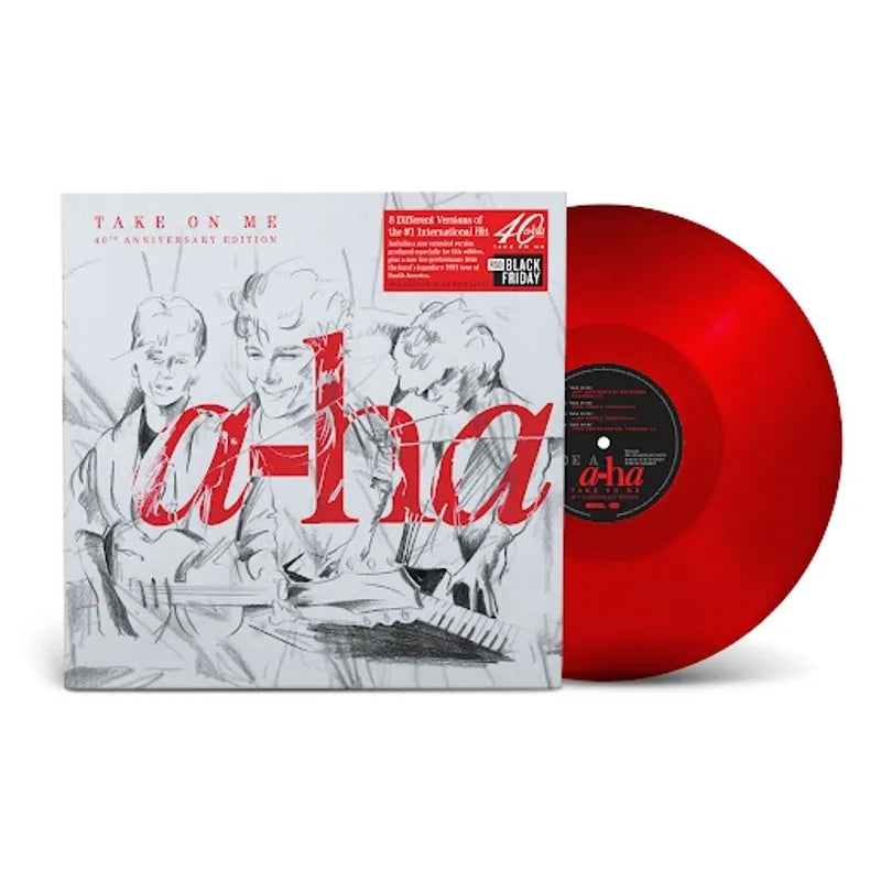 A-Ha Take on Me 40th Anniversary EP Vinile Rosso Ed. Limitata Black Friday 2025 Pre-Order dal 28/11