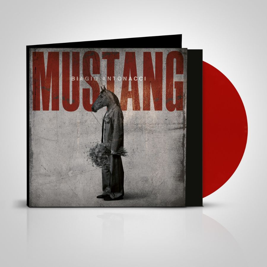 Biagio Antonacci Mustang LP Colorato Rosso Pre Order Dal 25 Settembre