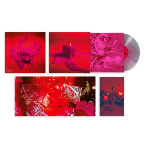 Arcade Fire Pink Elephant Vinile Meltdown Yolk LP Cover Alternativa Esclusiva Indie