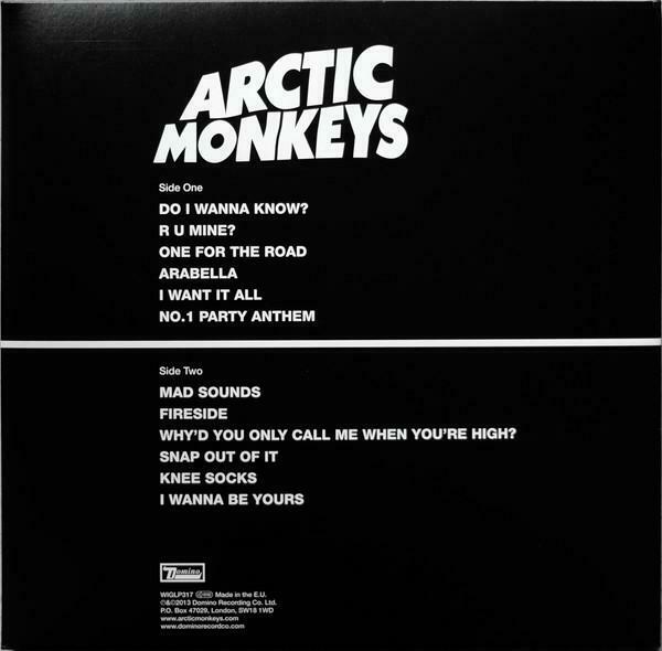 Arctic Monkeys Am Vinile Nero
