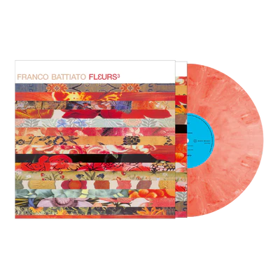 Franco Battiato Fleurs 3 Vinile Trasparente Rosso Mix Bianco 180Gr. LP Limitato