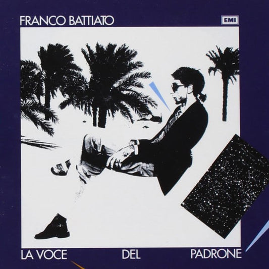 Franco Battiato La Voce Del Padrone Studio Original Master Vinile Nero 180gr. Limitato Numerato 999 Copie