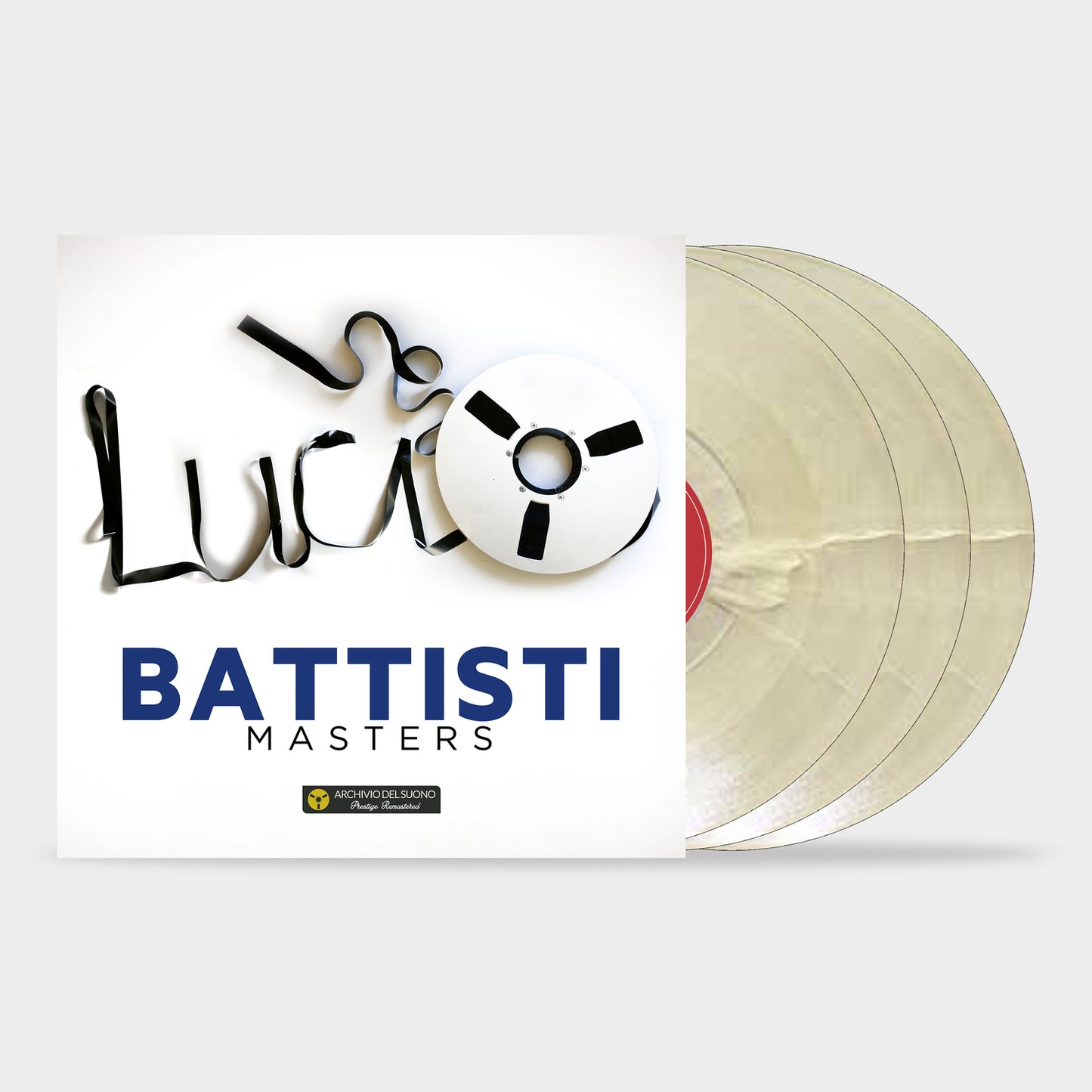 Lucio Battisti Masters Triplo Vinile Bianco 180Gr Limitato Rimasterizzato