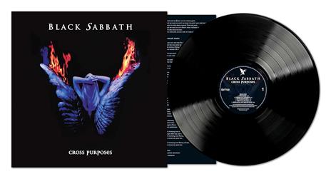 Black Sabbath Cross Purposes Vinile Nero Rimasterizzato Limitato
