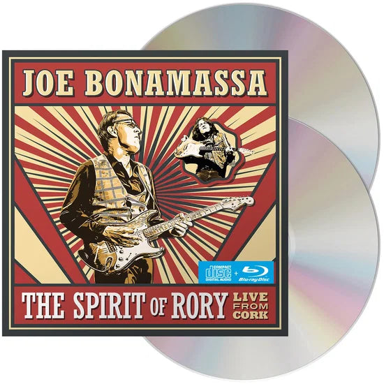 Joe Bonamassa The Spirit Of Rory - Live From Cork CD + BLU-RAY Pre Order Dal 19 Giugno