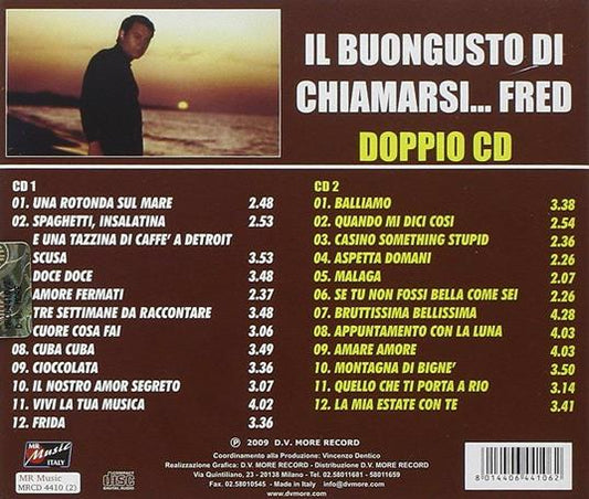 Fred Bongusto – Il buongusto di chiamarsi... Fred (2 CD)