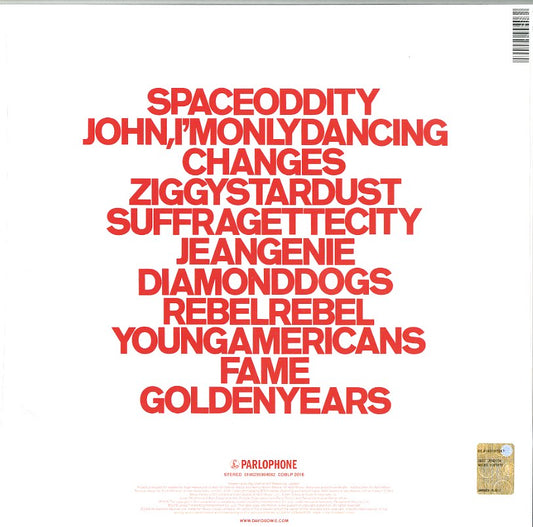 David Bowie Changesonebowie 40Th Anniversario Vinile Nero