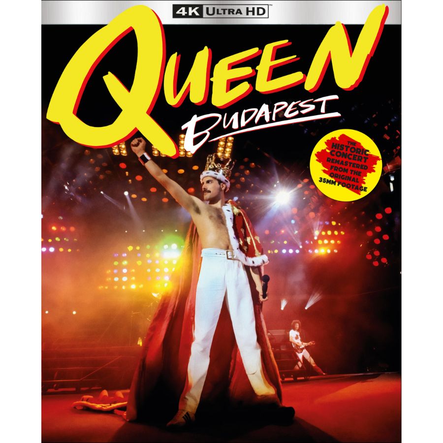 Queen - Budapest Blu-Ray 4K UHD | Restaurato in 4K da Peter Jackson (Pre-Order)