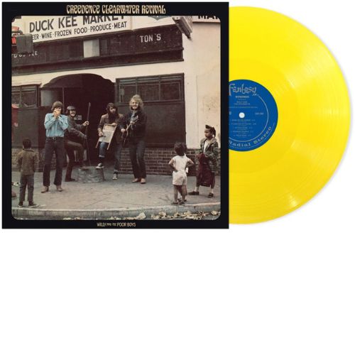 Creedence Clearwater Revival Willy And The Poor Boys Vinile Giallo Ristampa 2025 Limitato