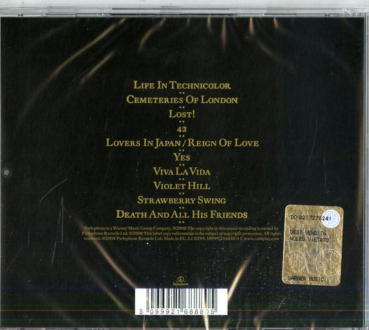 Coldplay Viva La Vida Or Death And All His Friends CD