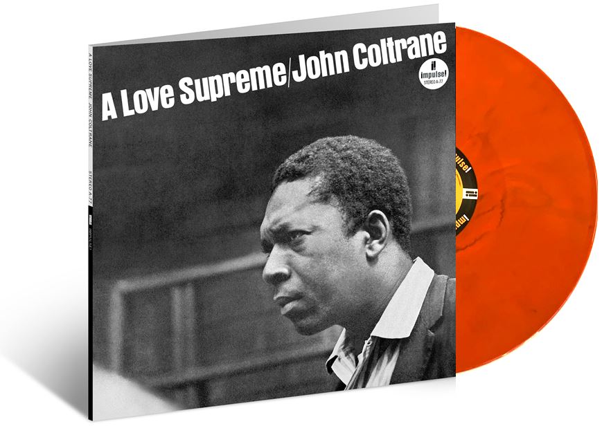 John Coltrane A Love Supreme Vinile Marmorizzato Arancione e Nero Limitato LP