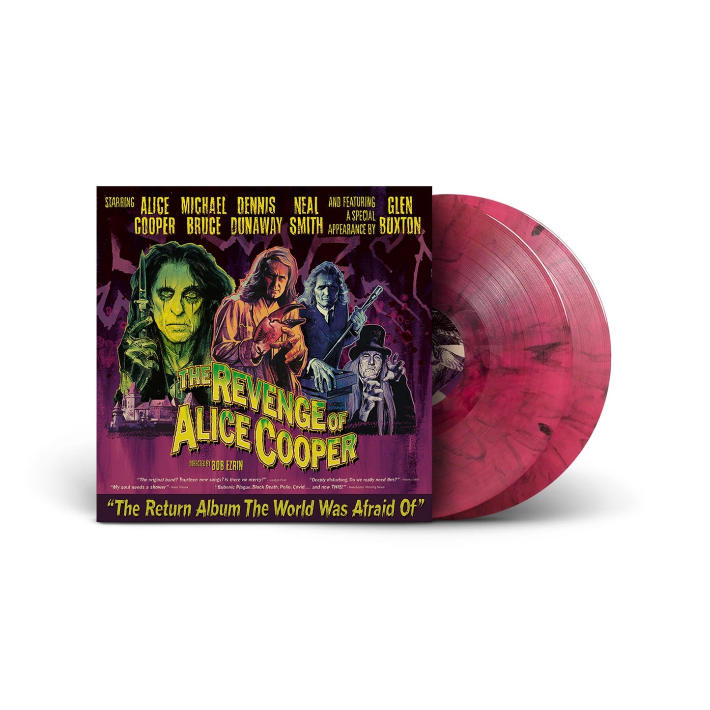 Alice Cooper The Revenge Of Alice Cooper Doppio Vinile Viola Marmorizzato Limitato Esclusiva Indie Pre Order Dal 25 Luglio