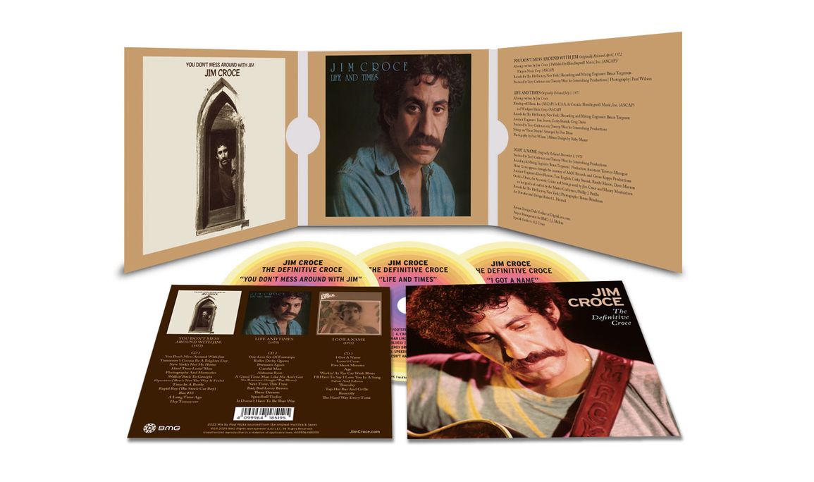 Jim Croce The Definitive Croce Cofanetto 3 CD Pre Order Dal 19 Settembre