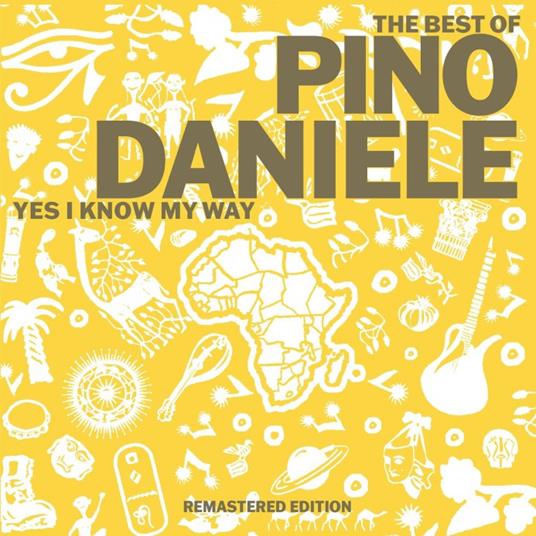 Pino Daniele Yes I Know My Way The Best Of Pino Daniele Doppio VInile Oro LP Rimasterizzato