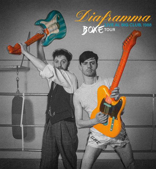 Diaframma Live Al Big Club, 1988 Boxe Tour Doppio Vinile Nero LP Limitato