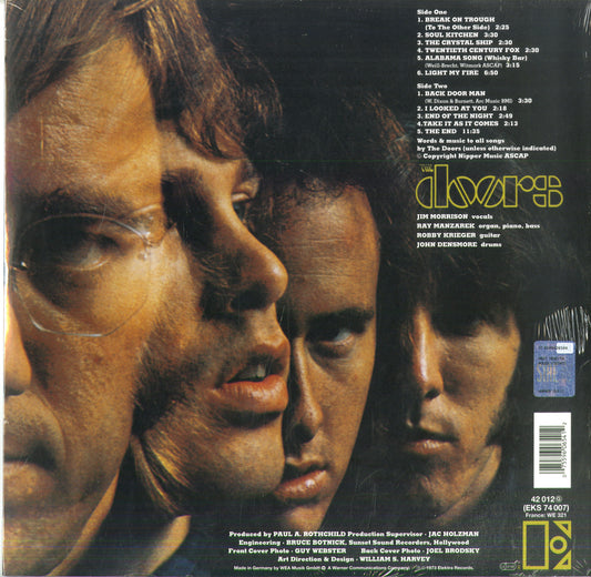 The Doors Omonimo Vinile 12" Pollici Nero