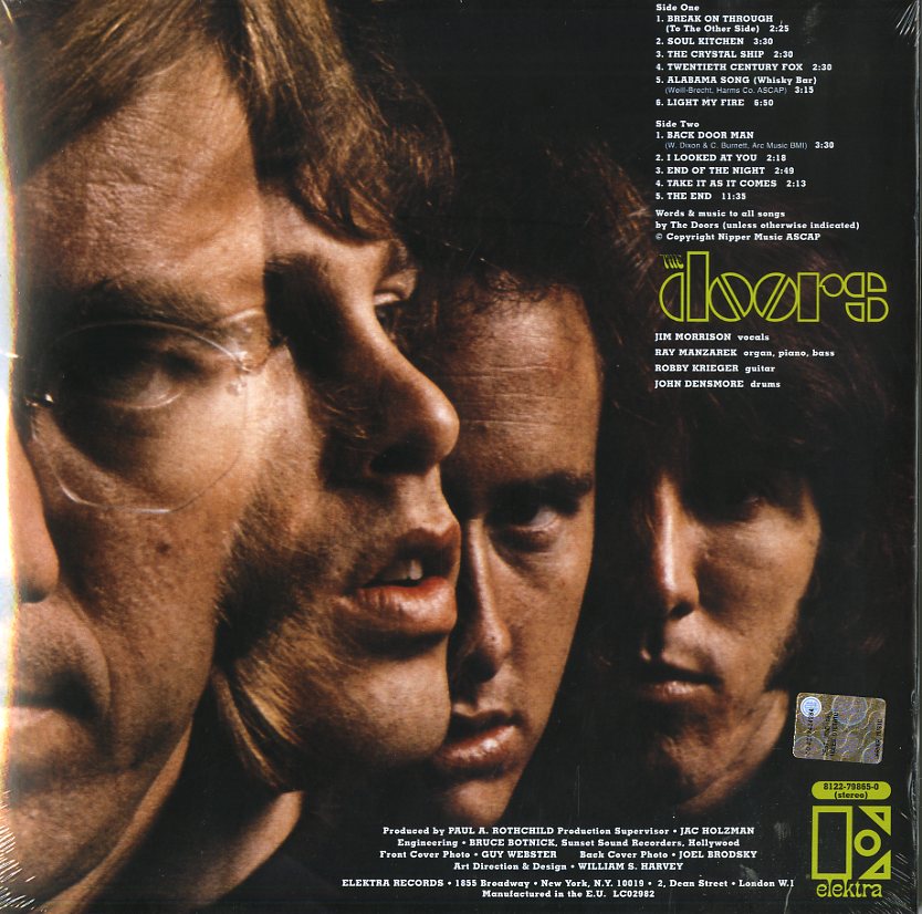 The Doors (Omonimo) LP Vinile nero