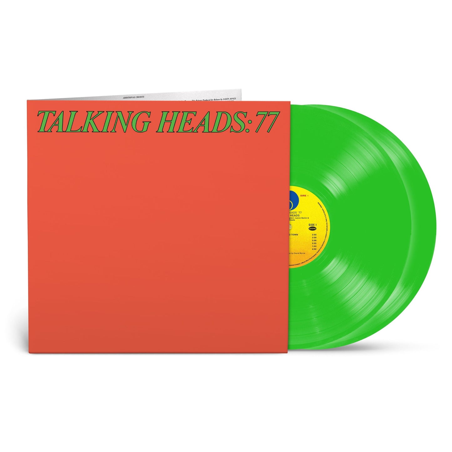 Talking Heads 77 Doppio Vinile Verde Limitato Remaster 2024