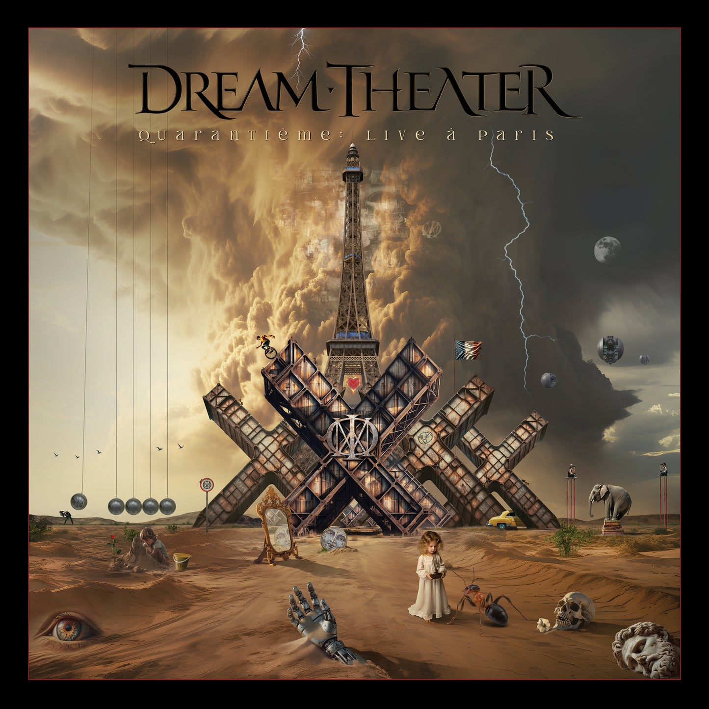 Dream Theater Quarantieme: Live A Paris Special Deluxe Digipack 3 Cd + 2 BLU-RAY Edition Pre Order Dal 28 Novembre
