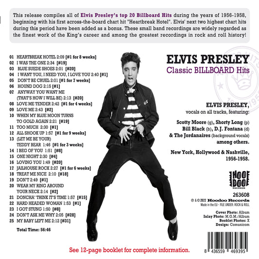 Elvis Presley Classic Billboard Hits Cd