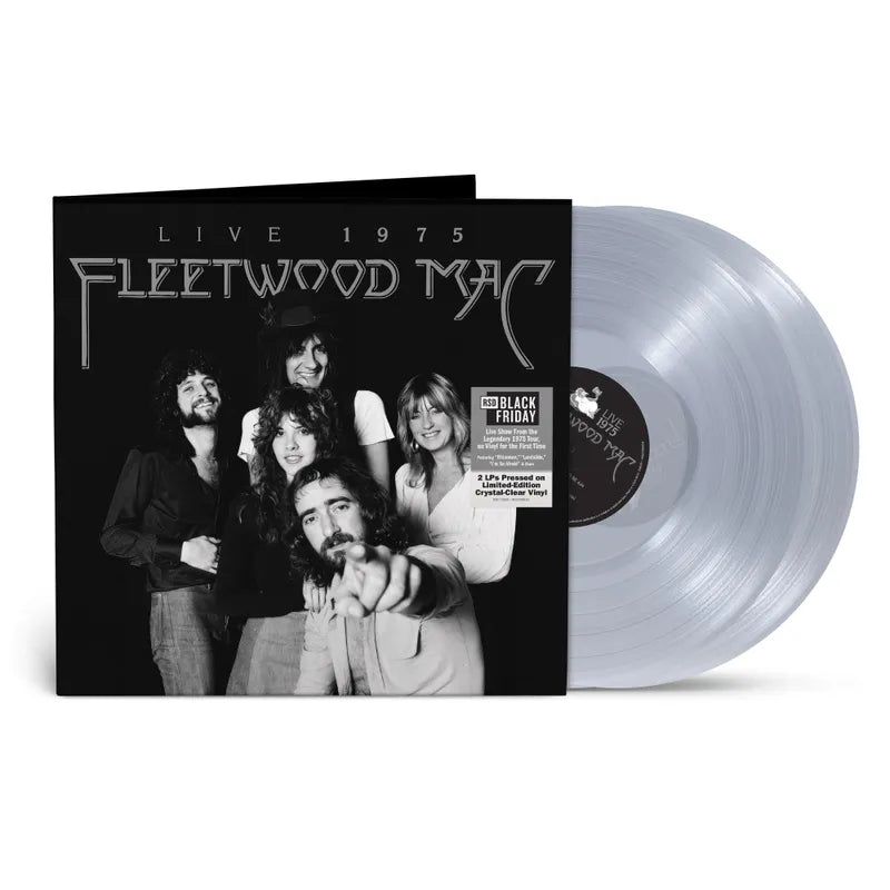 Fleetwood Mac Live 1975 2 LP vinile Colorato Clear Ed. Limitata Black Friday 2025