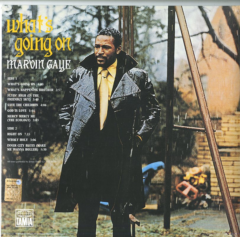 Marvin Gaye What'S Going On Vinile Nero LP