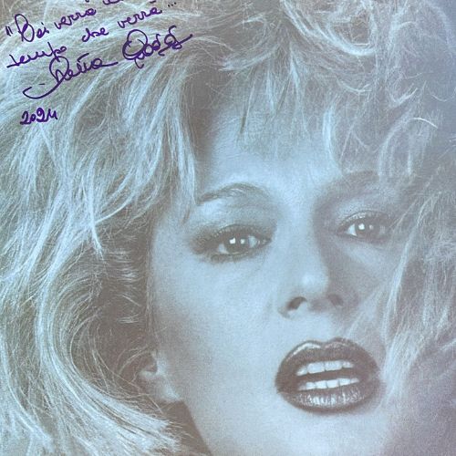 Loretta Goggi C'è Poesia Vinile Cristallo Edizione Limitata Numerata Con Leaflet Autografato