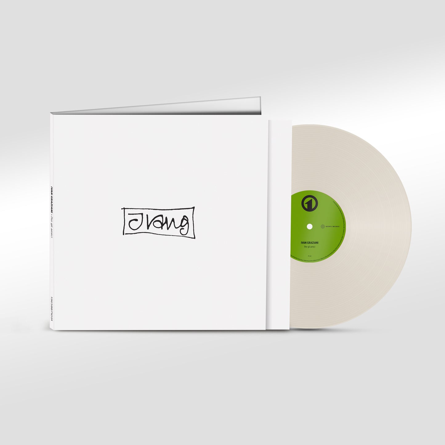 Ivan Graziani Per Gli Amici Vinile Bianco Limitato