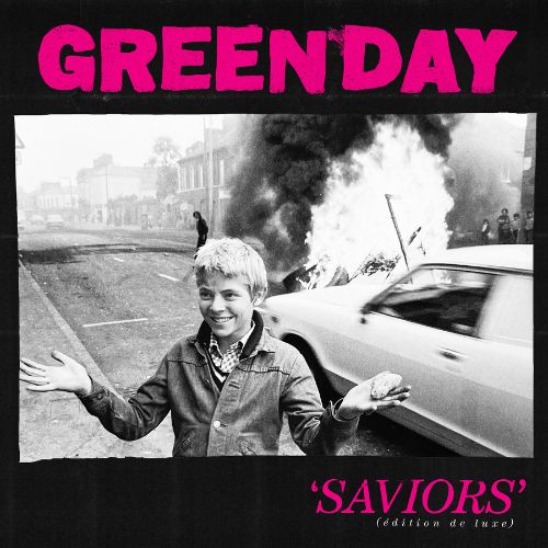 Green Day Saviors Deluxe Edition Doppio Vinile LP Bianco e Rosa Gatefold Limitato