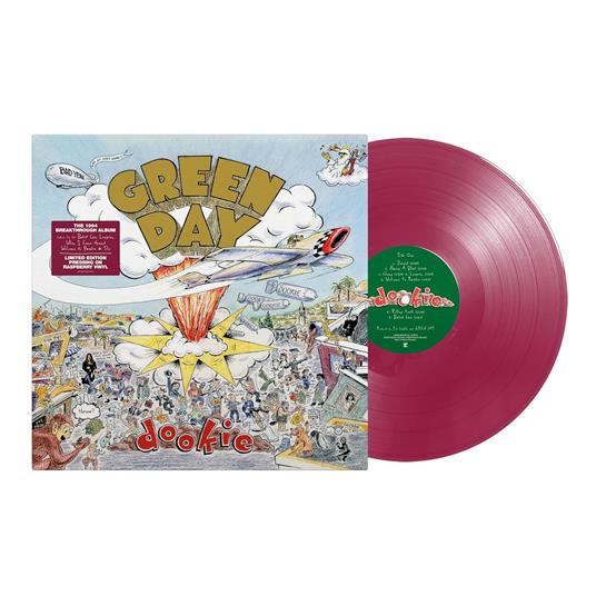 Green Day Dookie Vinile Colorato LP Ristampa 2025