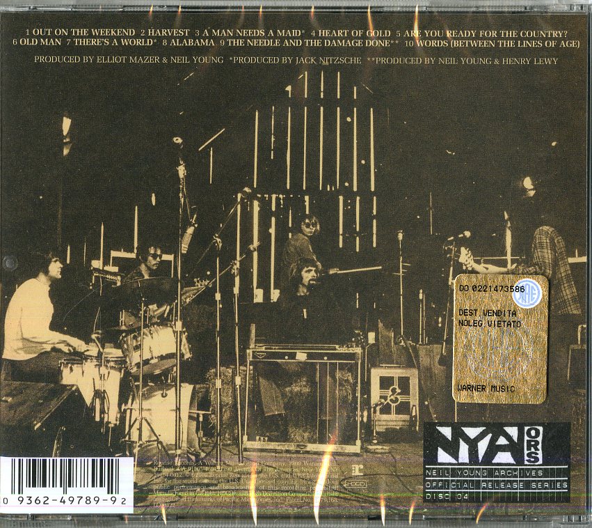 Neil Young Harvest Cd