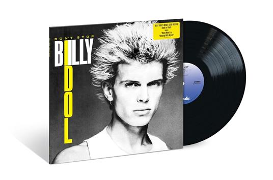 Billy Idol Don't Stop Vinile Nero EP LP
