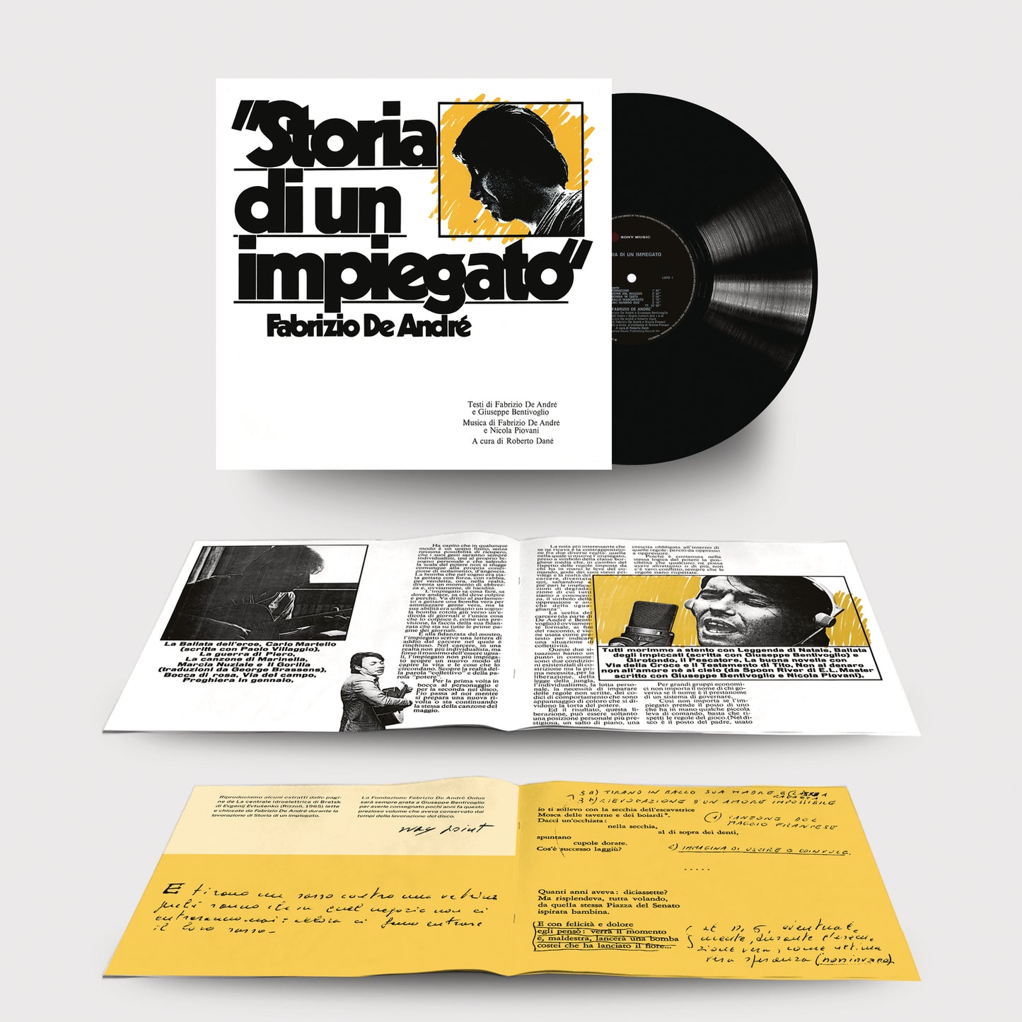 Fabrizio De André Storia Di Un Impiegato Vinile 180 Gr.+ Nuovo Libretto Edizione Way Point