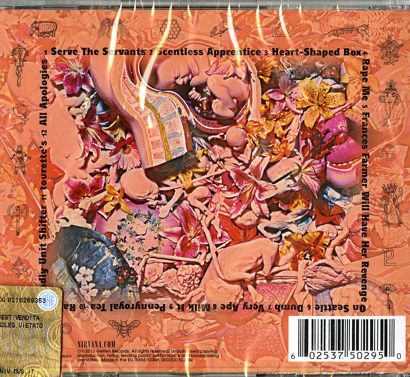 Nirvana In Utero Cd