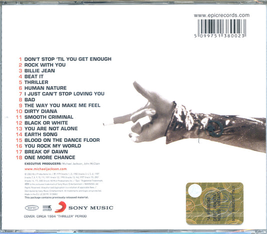 Michael Jackson Number Ones CD
