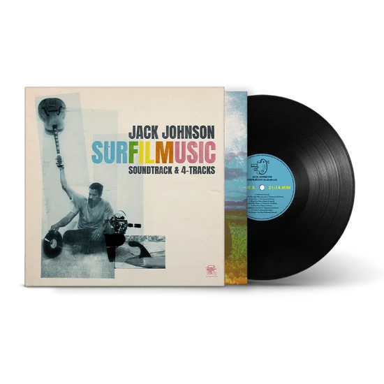 Jack Johnson Surfilmusic LP Doppio Vinile Nero