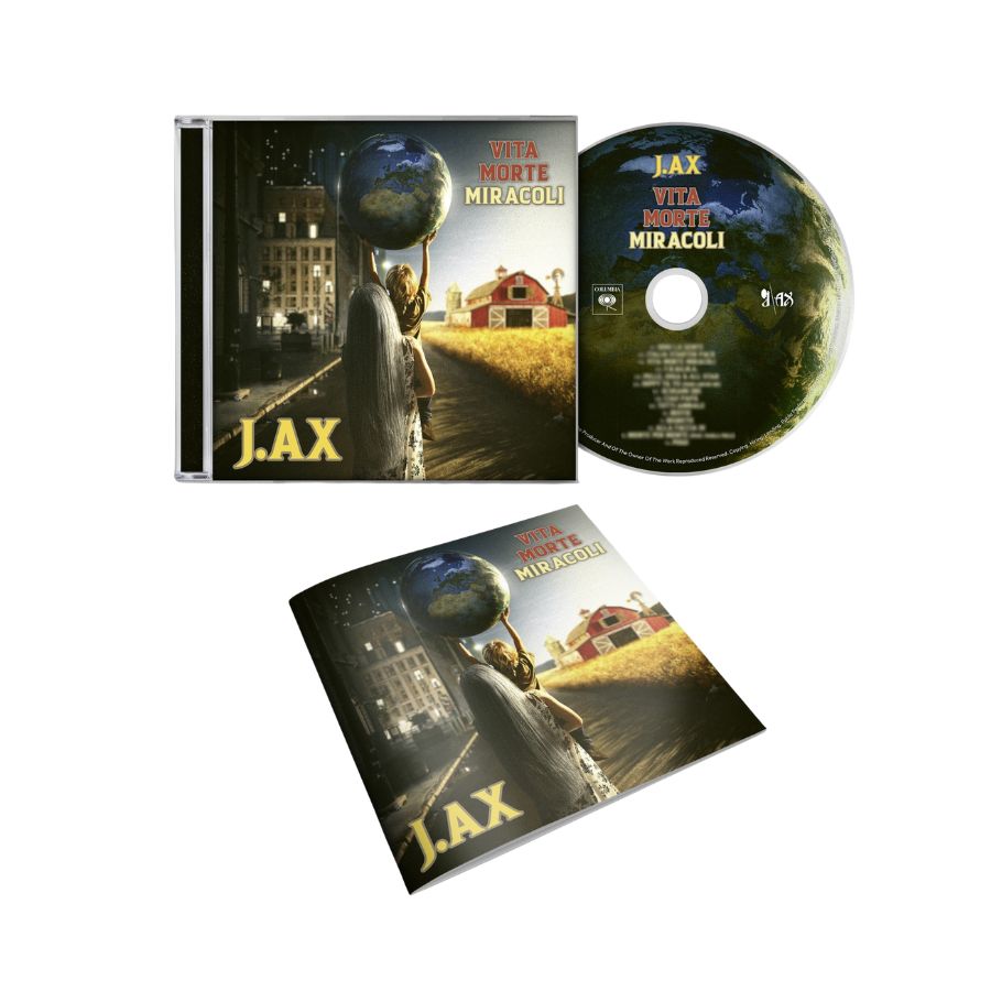 J-Ax – Vita Morte Miracoli | CD Pre-Order (Disponibile dal 4 Settembre 2026)