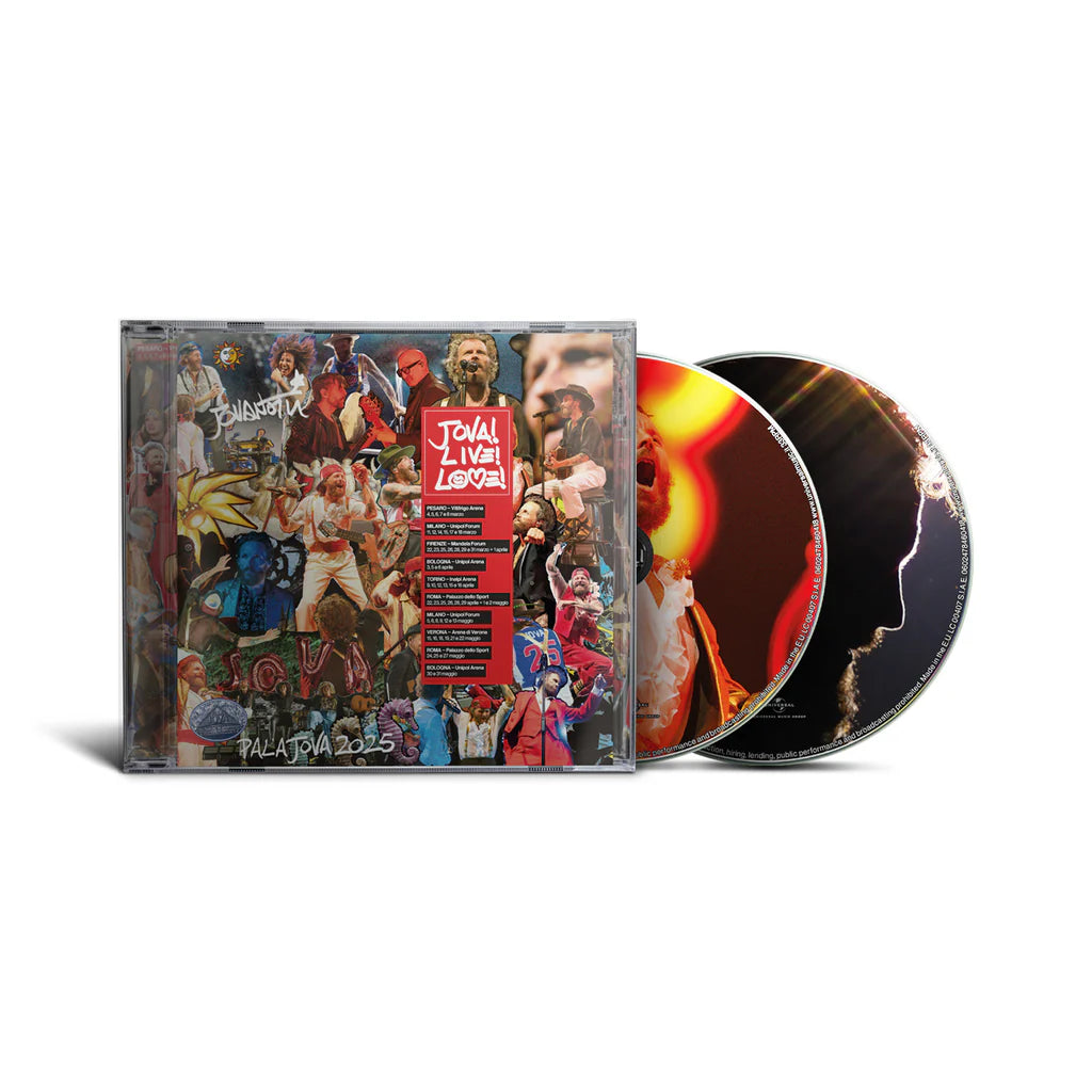 Jovanotti Jova! Live! Love! Palajova 2025 Doppio CD