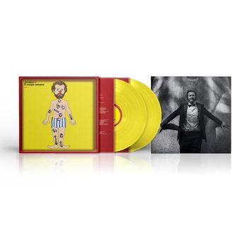 Jovanotti Il Corpo Umano Vol.1 Doppio Vinile Giallo Buste Personalizzate Poster
