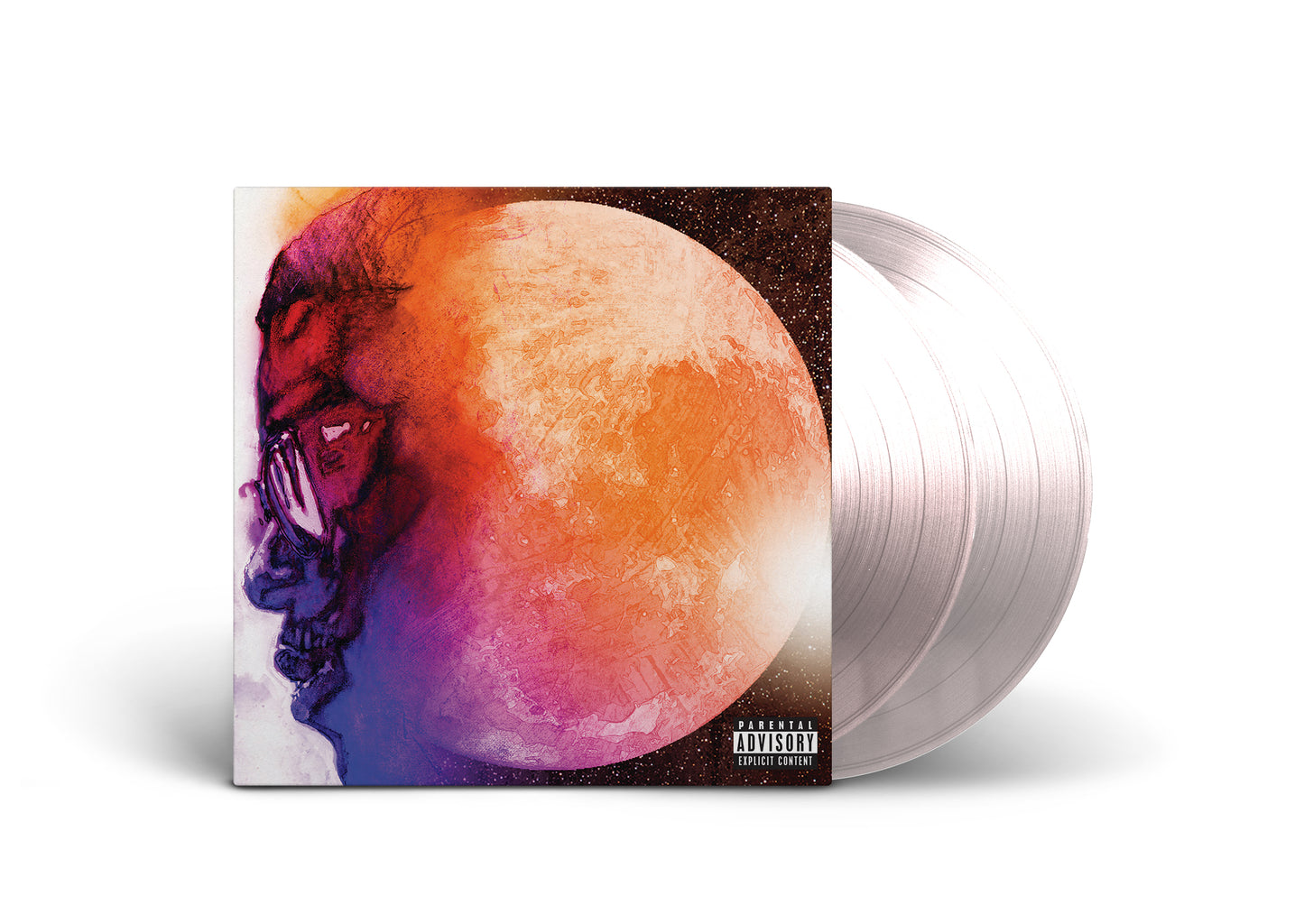 Kid Cudi Man On The Moon: The End Of Day Doppio Vinile Trasparente LP Limitato Esclusiva Indie