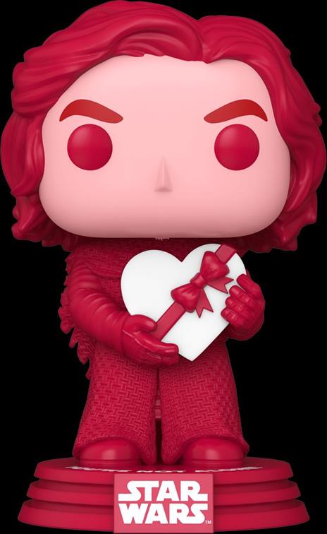 Funko Pop Star Wars Movies Kylo Ren Edizione Speciale San Valentino Testa Oscillante