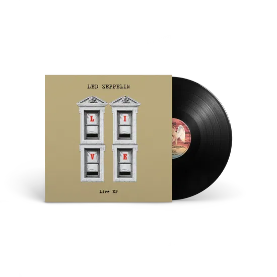 Led Zeppelin Live EP Vinile Nero LP Pre Order Dal 12 Settembre