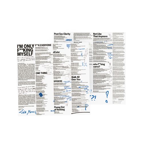 Lola Young I'M Only F**King Myself Vinile Trasparente Lp 140 Gr, Limitato Esclusiva Indie