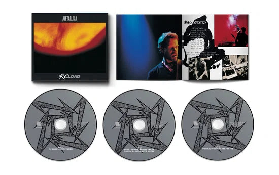 Metallica ReLoad CD Remastered Edition Box 3 CD